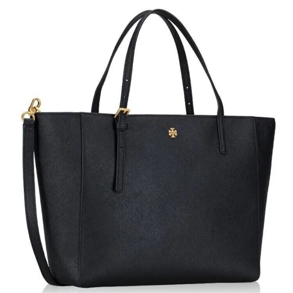 Tory Burch Emerson Tote Zip Leather Bag - Picture 8 of 8